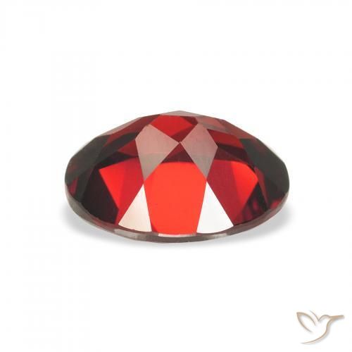 Grenat Almandin Rouge foncé naturelle ovale, 2.13 ct, VS