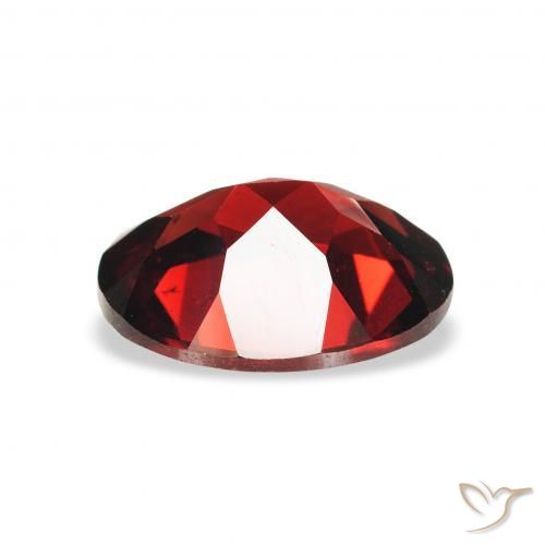Grenat almandin Rouge foncé naturelle ovale, 2.14 ct, VS