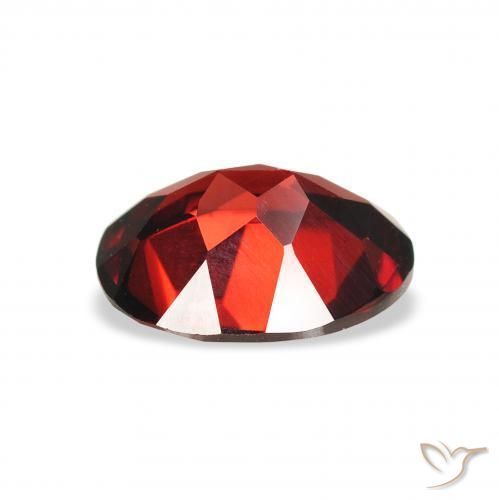 Grenat Almandin Rouge foncé naturelle ovale, 2.03 ct, VS