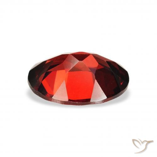 Grenat almandin Rouge foncé naturelle ovale, 2.03 ct, VS