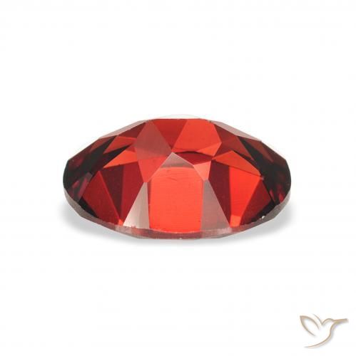 Grenat almandin Rouge foncé naturelle ovale, 2.21 ct, VS