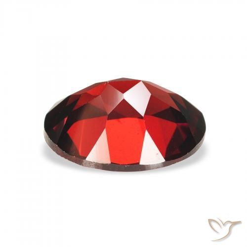 Grenat Almandin Rouge foncé naturelle ovale, 2.23 ct, VS
