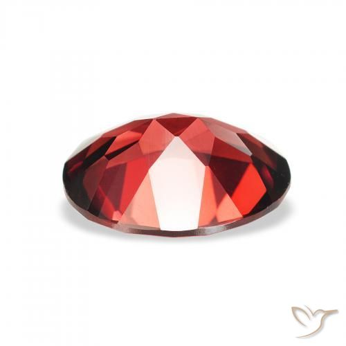 Grenat Almandin Rouge foncé naturelle ovale, 2.11 ct, VVS-VS