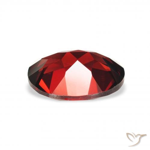 Grenat Almandin Rouge foncé naturelle ovale, 2.37 ct, VVS-VS