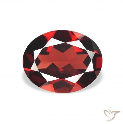 1.97ct Naturel Rouge sang profond Grenat Almandin, ovale, VS
