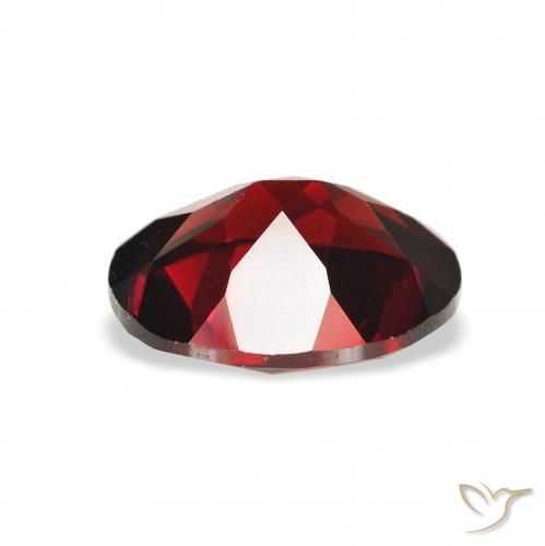 Grenat Almandin Rouge sang profond naturelle ovale, 2.29 ct, VS
