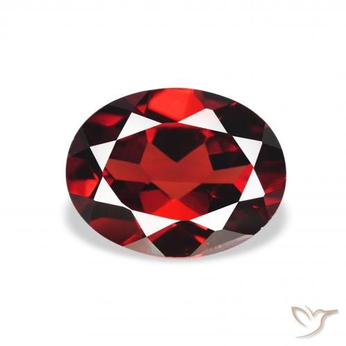 1.94ct Naturel Rouge foncé Grenat Almandin, ovale, VS