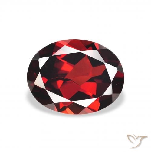 1.94ct Naturel Rouge foncé Grenat Almandin, ovale, VS