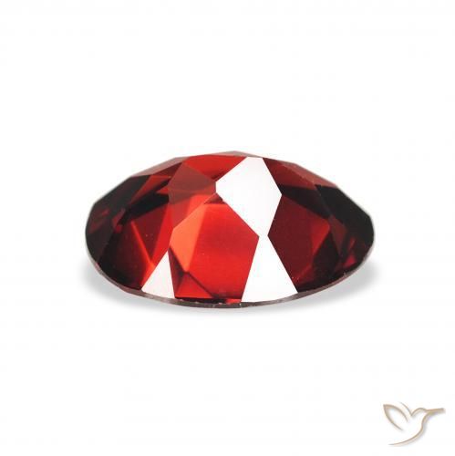 Grenat Almandin Rouge foncé naturelle ovale, 1.94 ct, VS
