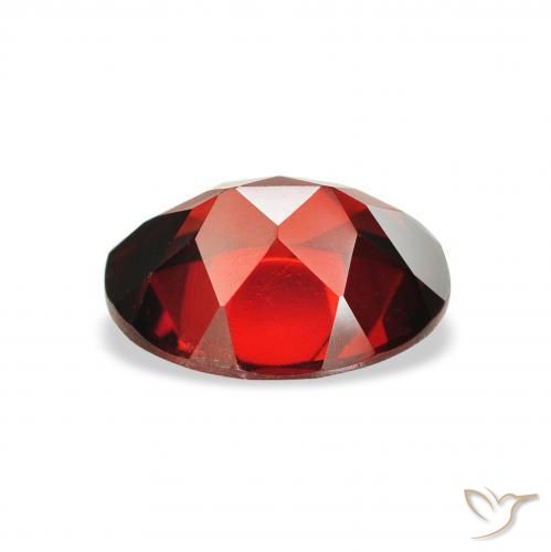 Grenat Almandin Rouge foncé naturelle ovale, 2.13 ct, VS