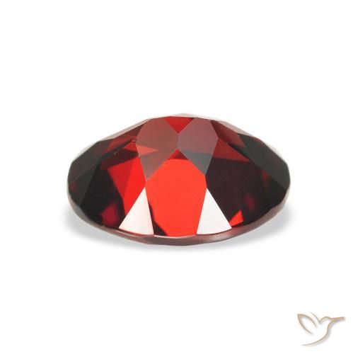 Grenat Almandin Rouge foncé naturelle ovale, 2.16 ct, VS