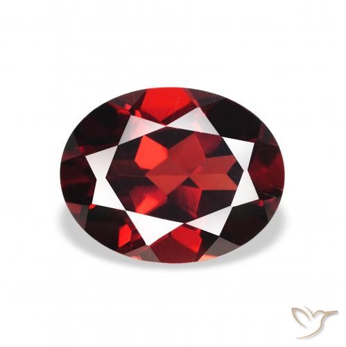 2.31ct Naturel Rouge sang profond Grenat Almandin, ovale, VS
