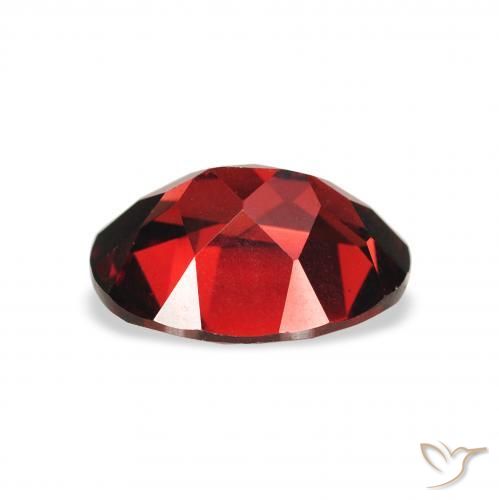 Grenat Almandin Rouge foncé naturelle ovale, 2.30 ct, VS
