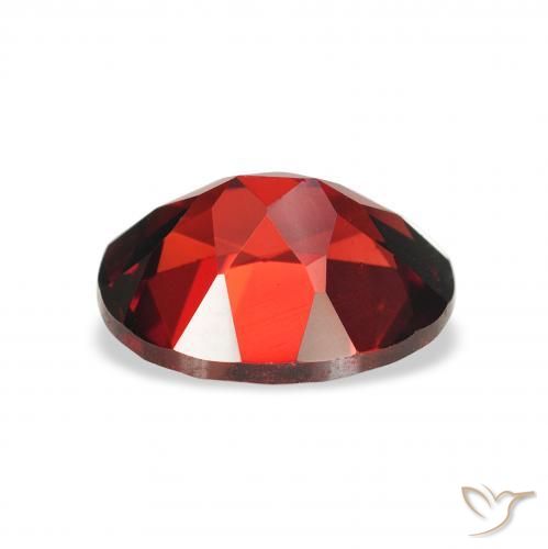 Grenat Almandin Rouge foncé naturelle ovale, 2.46 ct, VS