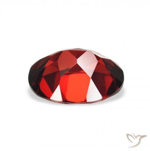 Grenat Almandin Rouge foncé naturelle ovale, 2.32 ct, VS