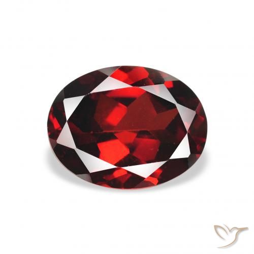 2.23ct Naturel Rouge foncé Grenat Almandin, ovale, VS