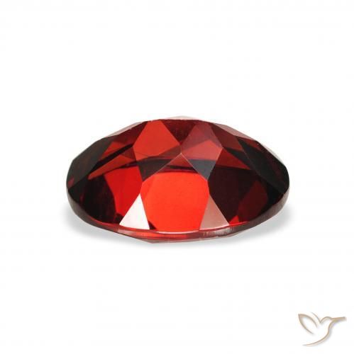 Grenat Almandin Rouge foncé naturelle ovale, 2.23 ct, VS