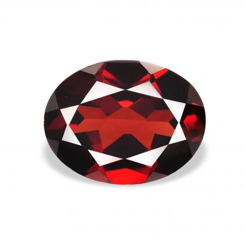 2.22ct Naturel Rouge foncé Grenat almandin, ovale, VVS-VS