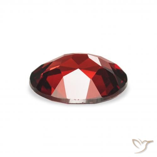 Grenat Almandin Rouge foncé naturelle ovale, 1.94 ct, VVS-VS