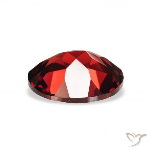 Grenat Almandin Rouge foncé naturelle ovale, 2.12 ct, VVS-VS
