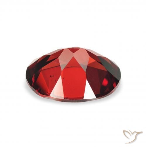Grenat Almandin Rouge foncé naturelle ovale, 2.21 ct, VS