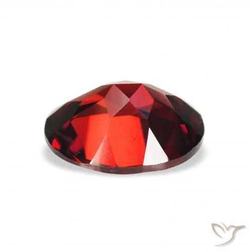 Grenat Almandin Rouge foncé naturelle ovale, 2.23 ct, VVS-VS