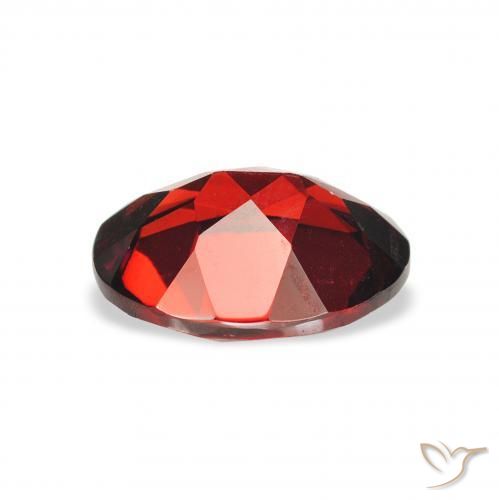 Grenat Almandin Rouge foncé naturelle ovale, 2.18 ct, VVS-VS