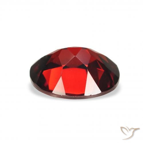Grenat Almandin Rouge foncé naturelle ovale, 2.13 ct, VS