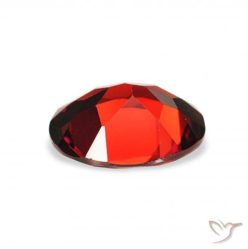 Grenat Almandin Rouge foncé naturelle ovale, 1.99 ct, VS
