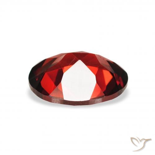 Grenat Almandin Rouge foncé naturelle ovale, 2.09 ct, VS