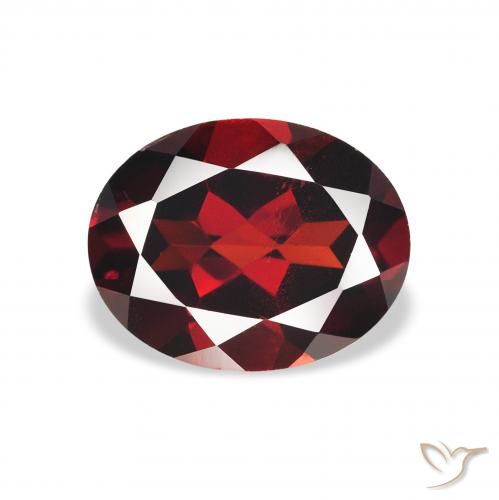 2.19ct Naturel Rouge sang profond Grenat Almandin, ovale, VS