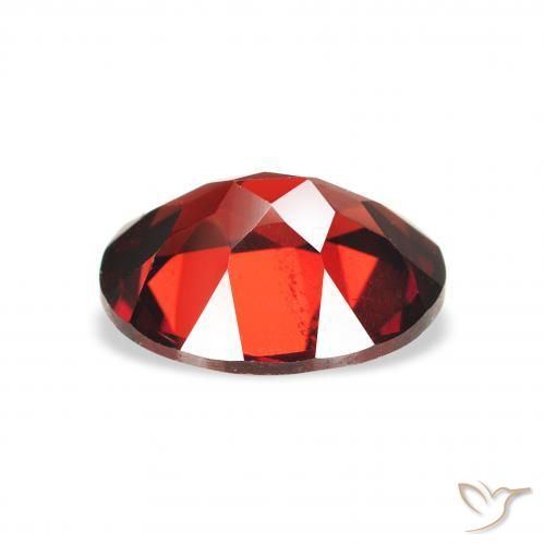 Grenat Almandin Rouge sang profond naturelle ovale, 2.19 ct, VS