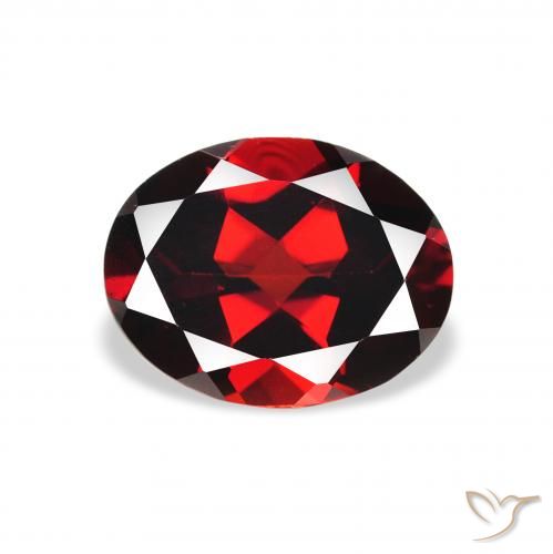 1.94ct Naturel Rouge sang profond Grenat Almandin, ovale, VS