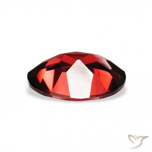 Grenat Almandin Rouge foncé naturelle ovale, 1.95 ct, VVS-VS