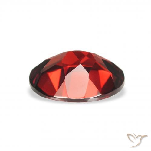 Grenat Almandin Rouge foncé naturelle ovale, 2.15 ct, VVS-VS