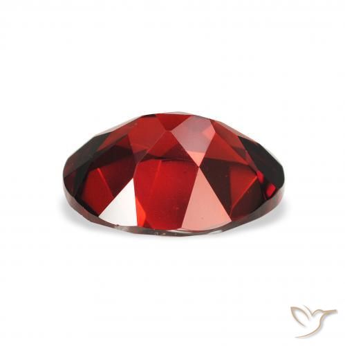 Grenat Almandin Rouge foncé naturelle ovale, 2.19 ct, VVS-VS