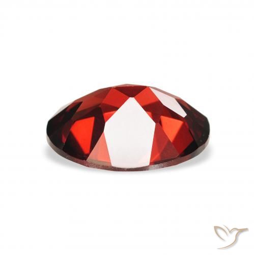 Grenat Almandin Rouge foncé naturelle ovale, 2.01 ct, VVS-VS
