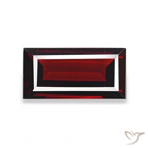 1.92ct Rouge foncé Grenat Almandin, Baquette, VS