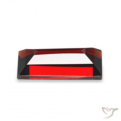 Grenat Almandin Rouge foncé naturelle Baquette, 1.92 ct, VS