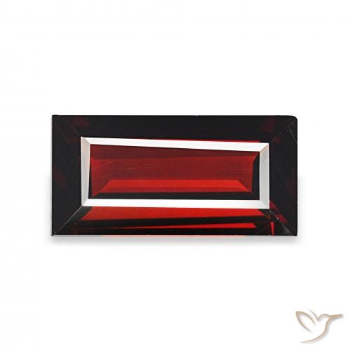 1.69ct Rouge foncé Grenat Almandin, Baquette, VS