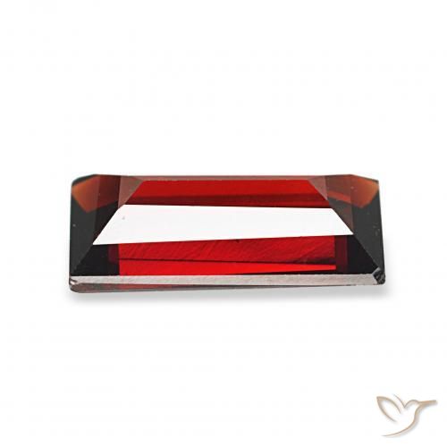 Grenat Almandin Rouge foncé naturelle Baquette, 1.69 ct, VS