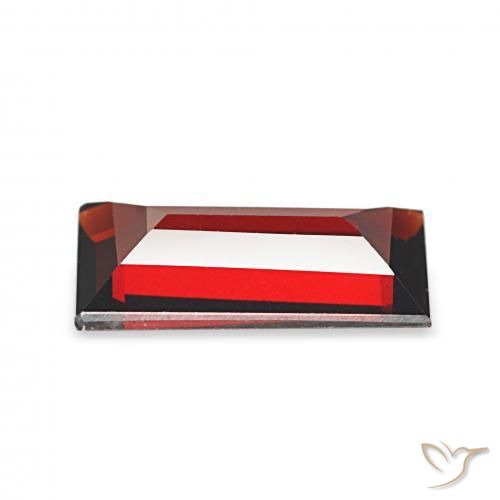 Grenat Almandin Rouge foncé naturelle Baquette, 1.72 ct, VVS-VS