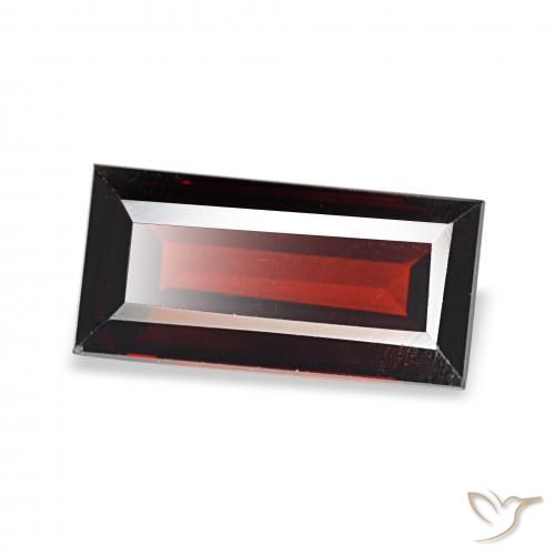 Grenat Almandin Rouge foncé naturelle Baquette, 2.04 ct, VVS