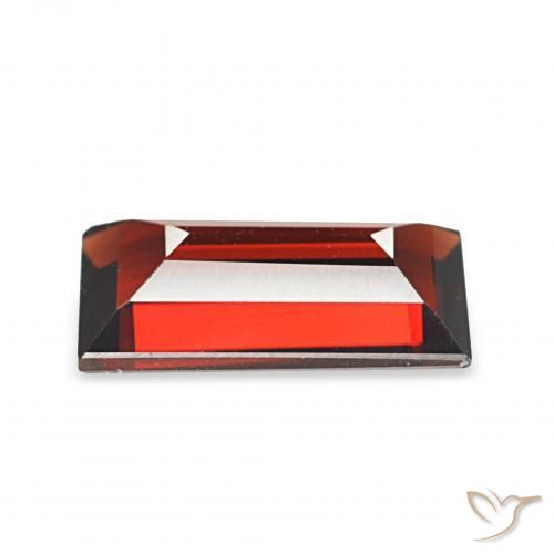 Grenat Almandin Rouge foncé naturelle Baquette, 1.71 ct, VVS