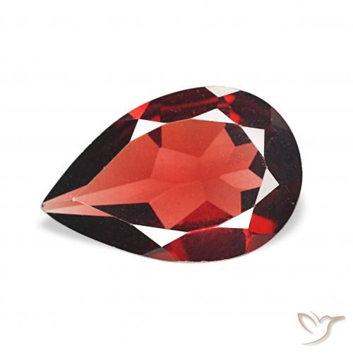 2.71ct Rouge foncé Grenat Almandin, En forme de poire, VVS