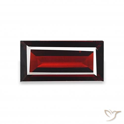 1.78ct Rouge foncé Grenat Almandin, Baquette, VS