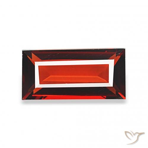 1.76ct Rouge foncé Grenat Almandin, Baquette, VVS