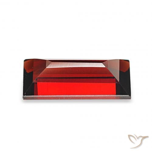 Grenat Almandin Rouge foncé naturelle Baquette, 1.84 ct, VVS