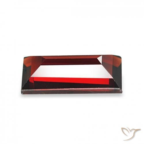 Grenat Almandin Rouge foncé naturelle Baquette, 1.78 ct, VVS-VS
