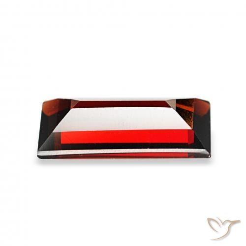 Grenat Almandin Rouge foncé naturelle Baquette, 1.63 ct, VVS